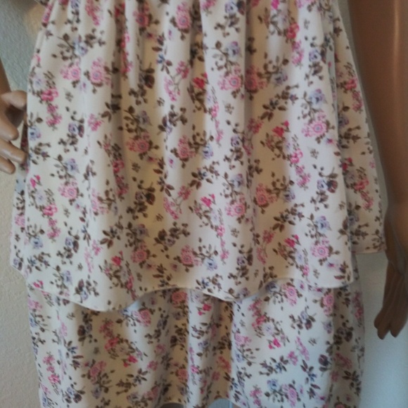 Maurices Floral print strapless Dress - Picture 7 of 8